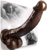 11.8 Inch Huge Gigantic Thick Dildo with Strong Suction Cup with Ballsack and Realistic Vain