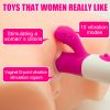 CR-simulation vibrator rose red vibrator