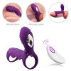 USB Charging Male Vibrating Ring, 9 Speed Vibrating Ring Vibrating Band