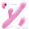 U-shaped Vibe Toy Rose Toy Sucking Toyz for Women Pleasures; Licking & Suction Toy with 10 Magic Modes & Full Waterproof & Rechargeable